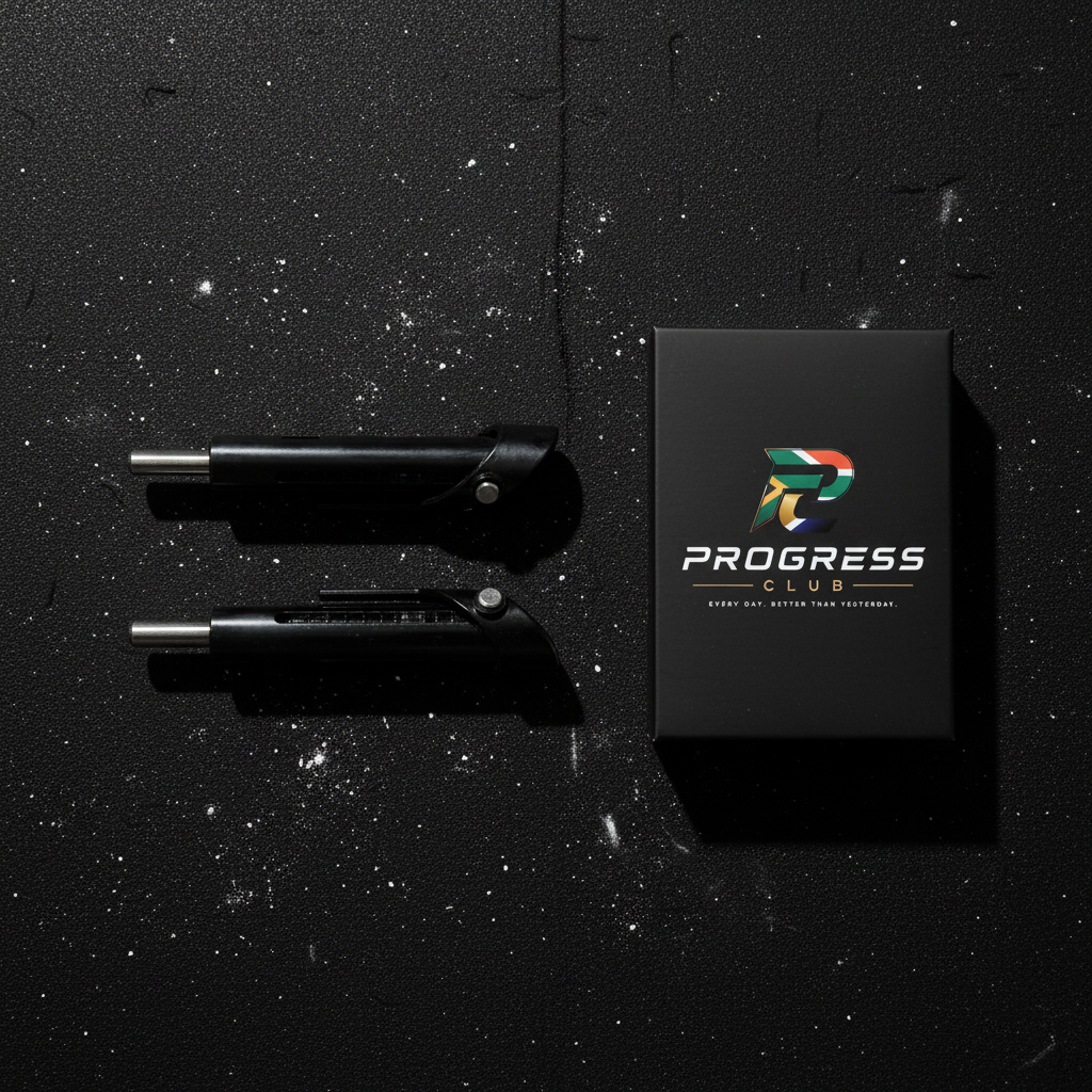 Progress Club Dropset Pins - Flat Lay